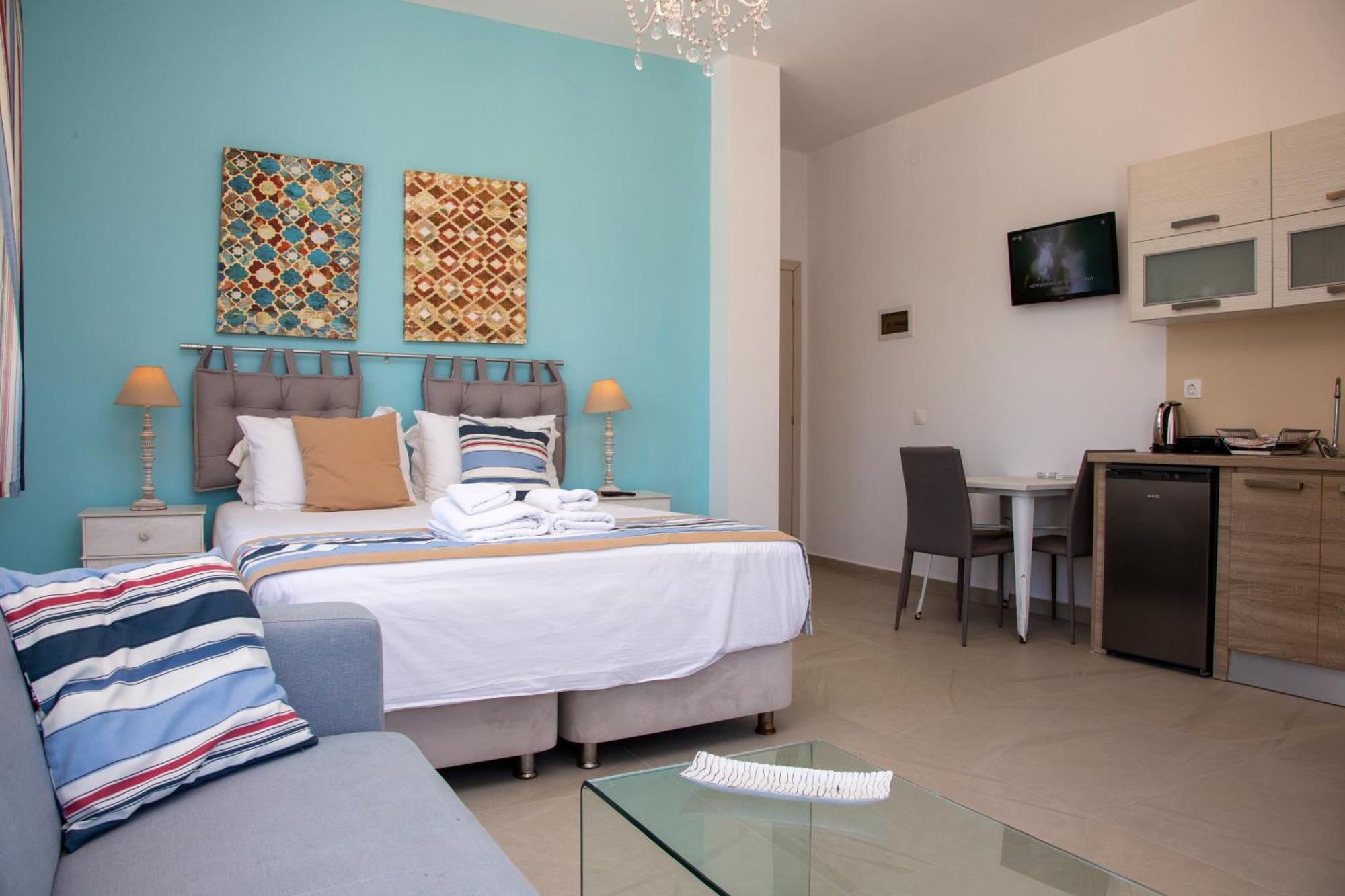 Thasos Blue Apartments Prinos  Bagian luar foto