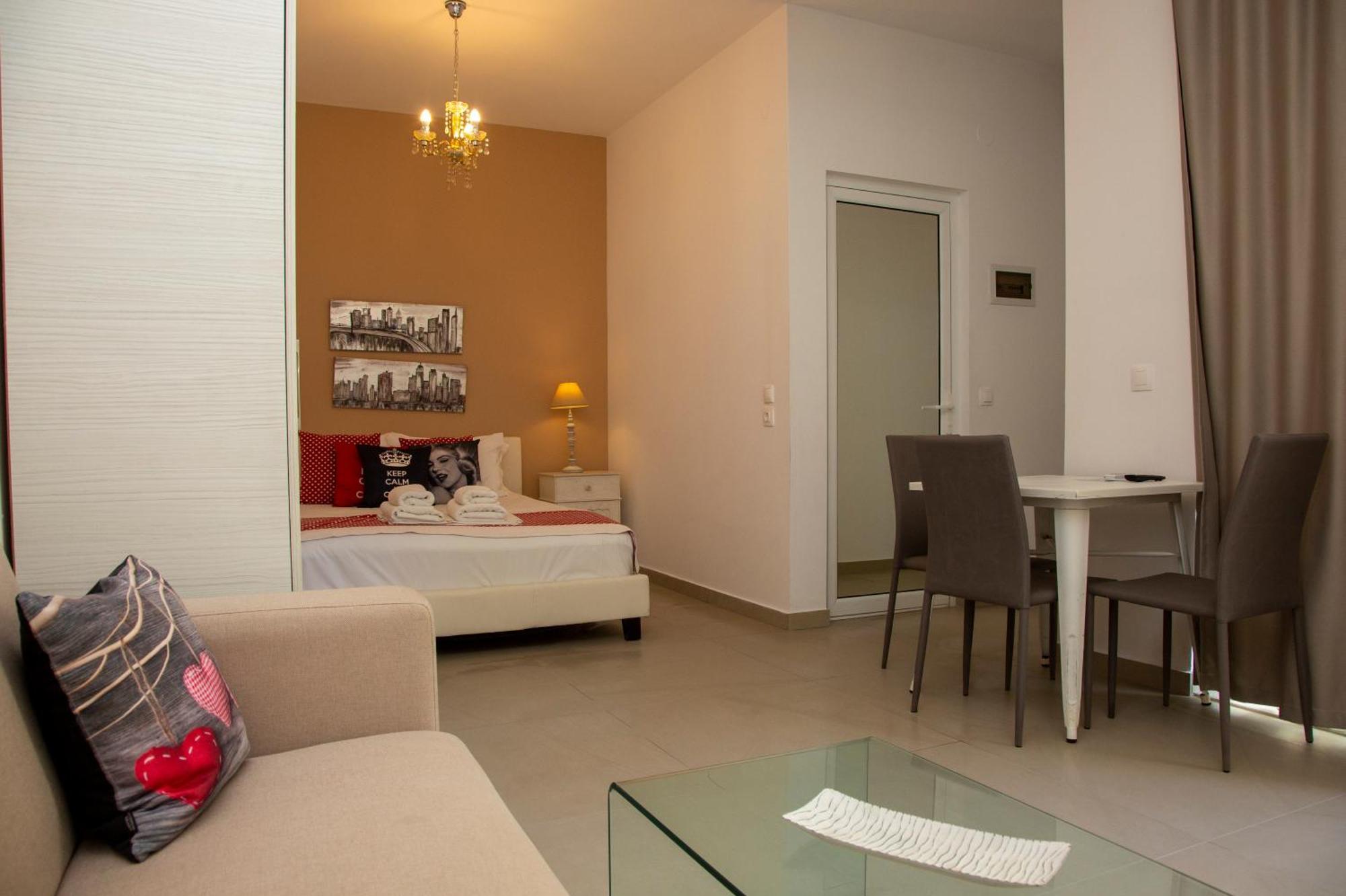 Thasos Blue Apartments Prinos  Bagian luar foto