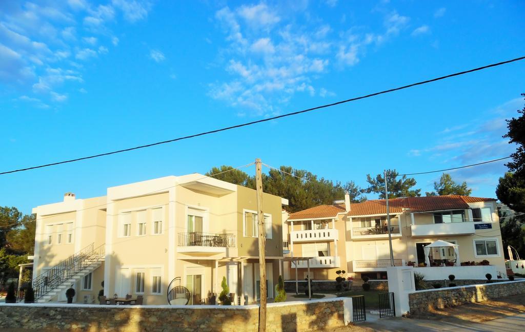 Thasos Blue Apartments Prinos  Bagian luar foto