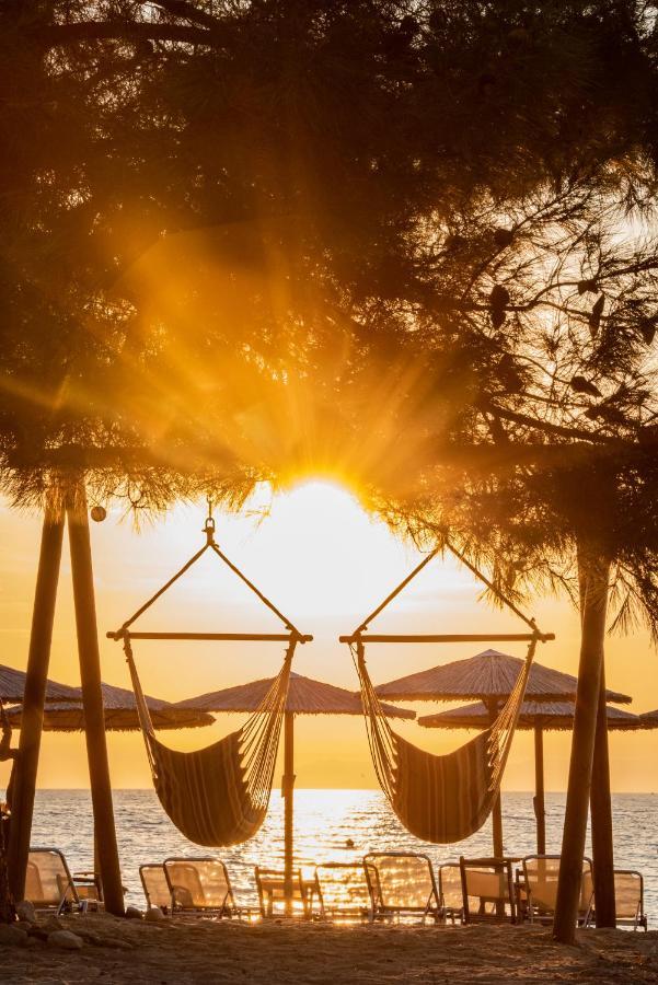 Thasos Blue Apartments Prinos  Bagian luar foto